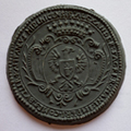 Odcisk pieczęci herbu Butlerów; średnica 5 cm